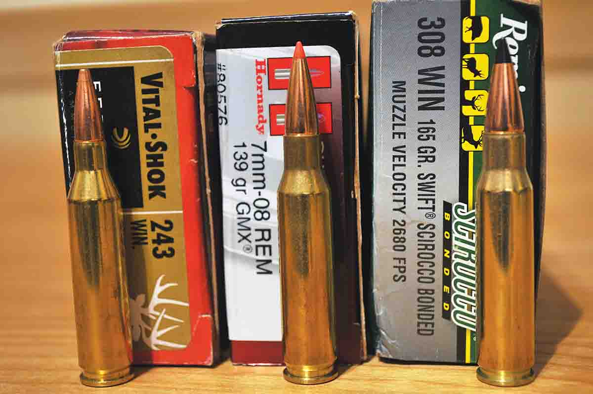 In spite of old rumors, magnum cartridges are not necessary when hunting feral hogs. Loaded with good bullets, standard deer cartridges work well.